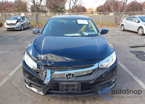 2017 Honda Civic Ex-T from USA, damaged, VIN 2HGFC1F36HH654793